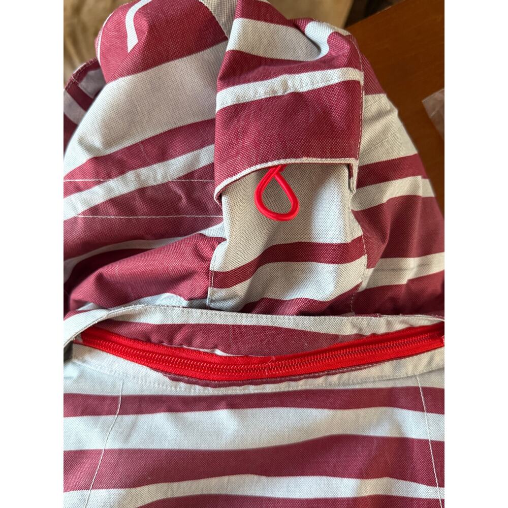 Special Blend Mens P2 Utility Jacket Snowboarding Coat Red Gray Stripe Sz Medium - Picture 9 of 16